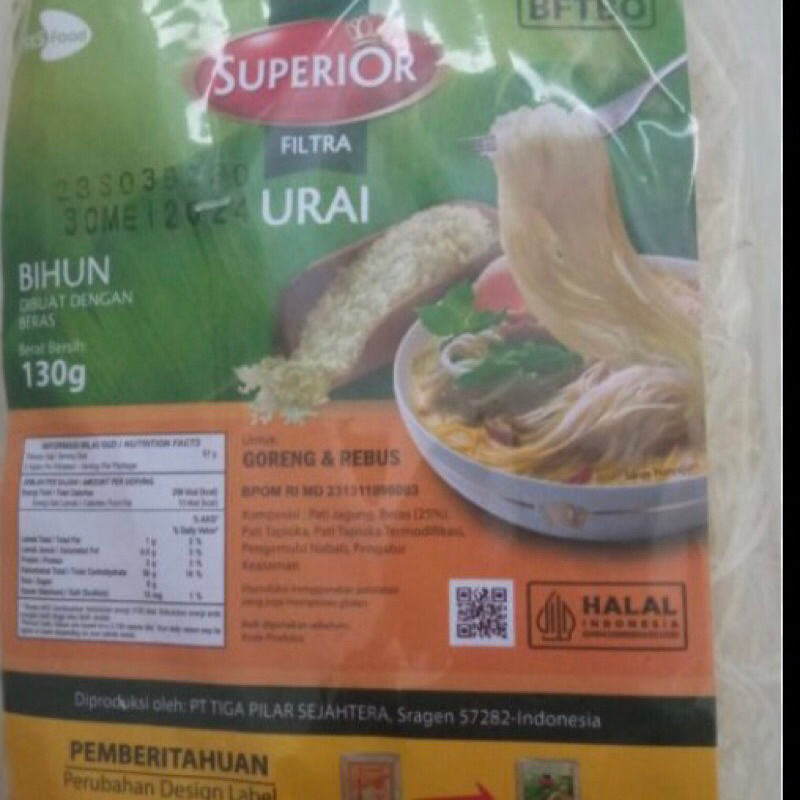 

bihun filtra 1pcs