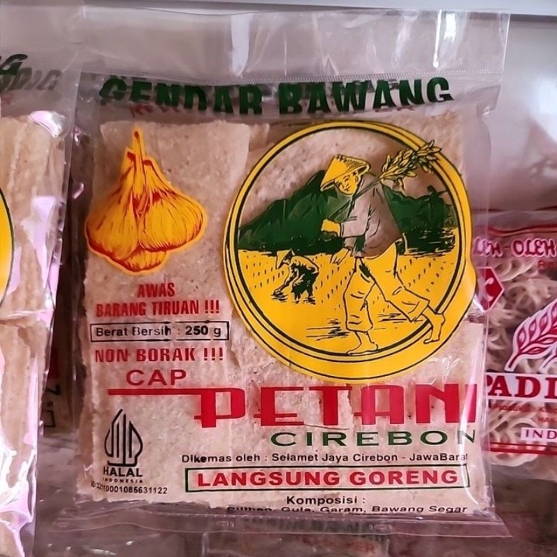 

gendar bawang cap petani