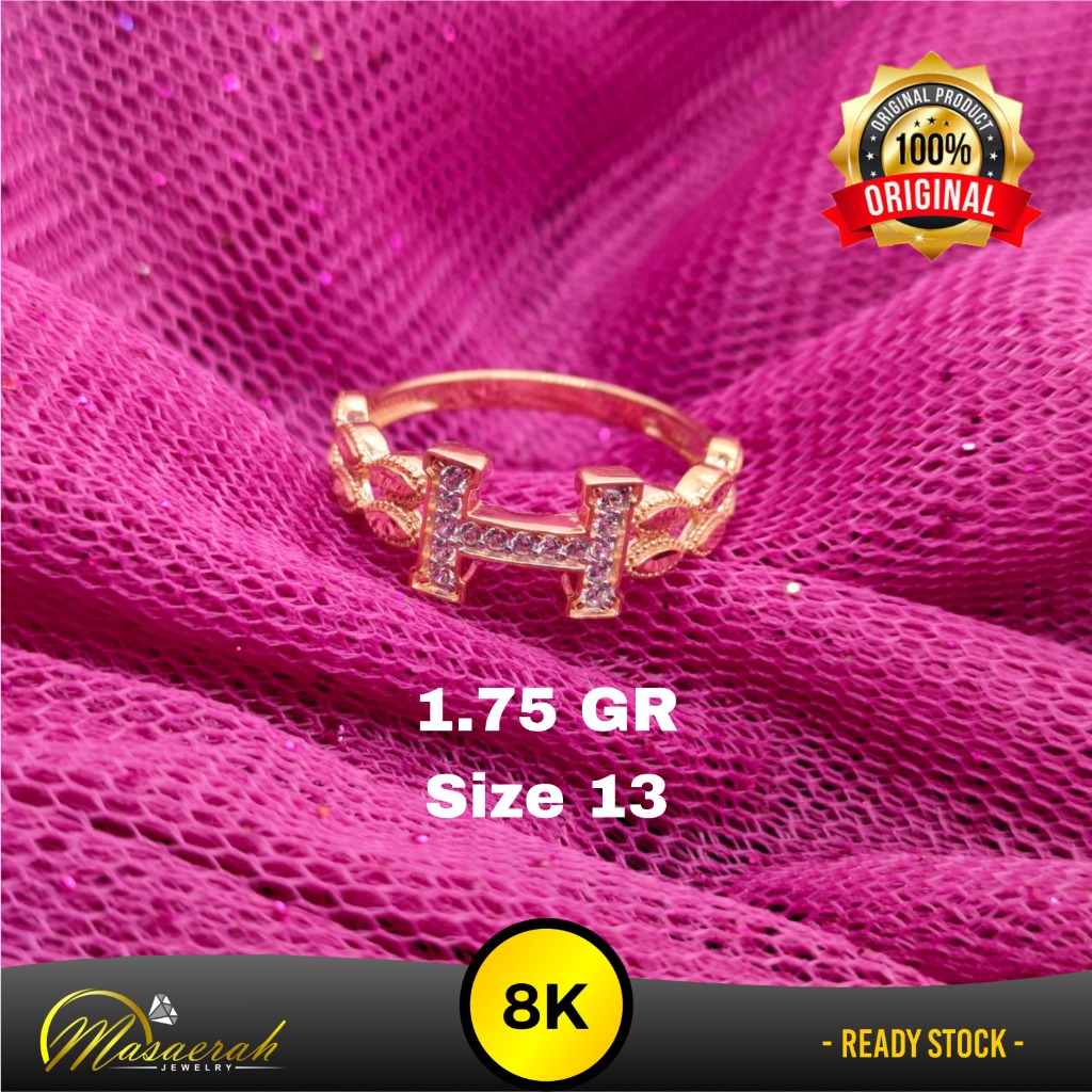 Cincin Emas 8K - 1.75 Gr Kadar 375 - 1383