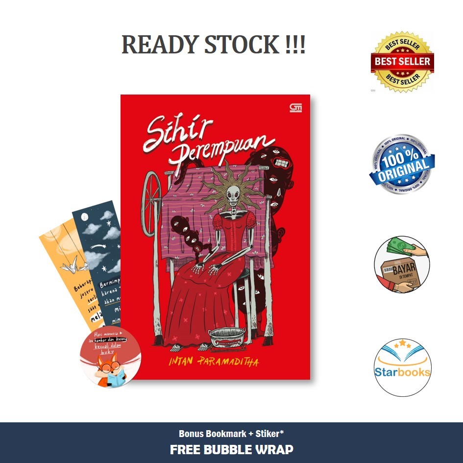 Gramedia - Buku Sihir Perempuan By Intan Paramaditha (Novel)
