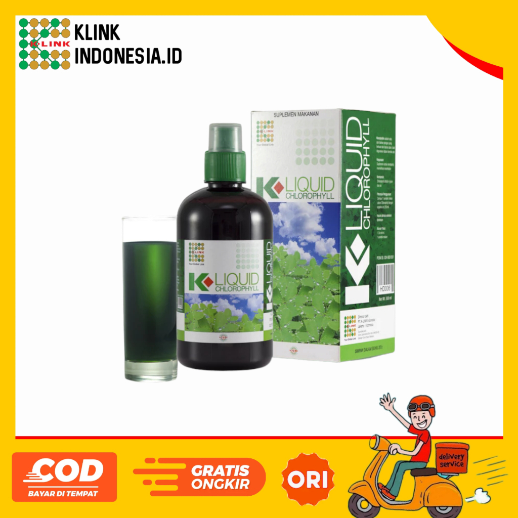 CLOROPHYLL KLOROFIL MINUMAN HERBAL ALAMI KESEHATAN ORIGINAL ASLI K LINK