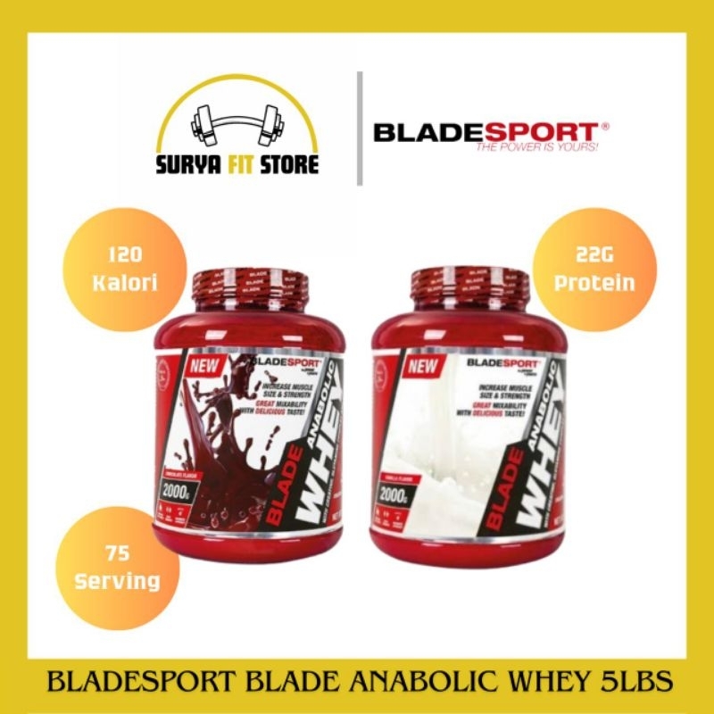 Bladesport Blade Anabolic Whey 5lbs Whey Protein