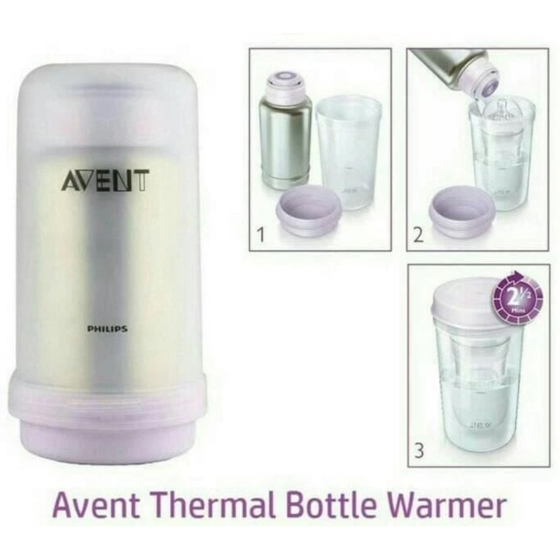 preloved avent thermal bottle warmer - thermos