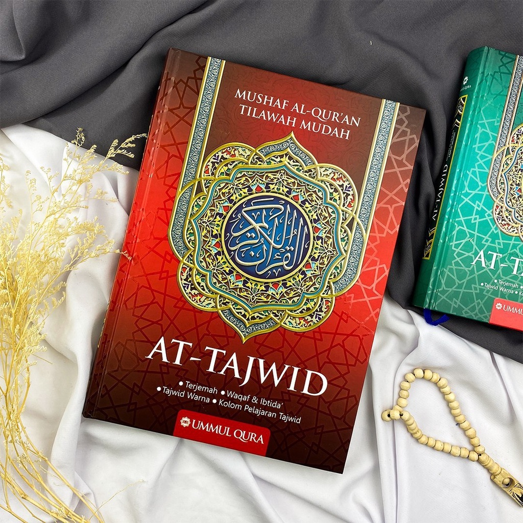 H3T Al-Qur'an At - Tajwid Terjemah TOSCA Jumbo Ukuran A4 Mushaf At Tajwid Dilengkapi Dengan Tajwid