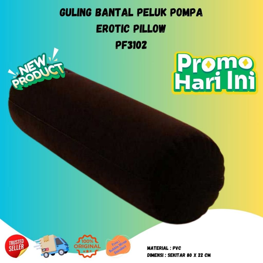 Bantal Guling Peluk Pompa Tiup Waterproof Desain Ergonomis Praktis