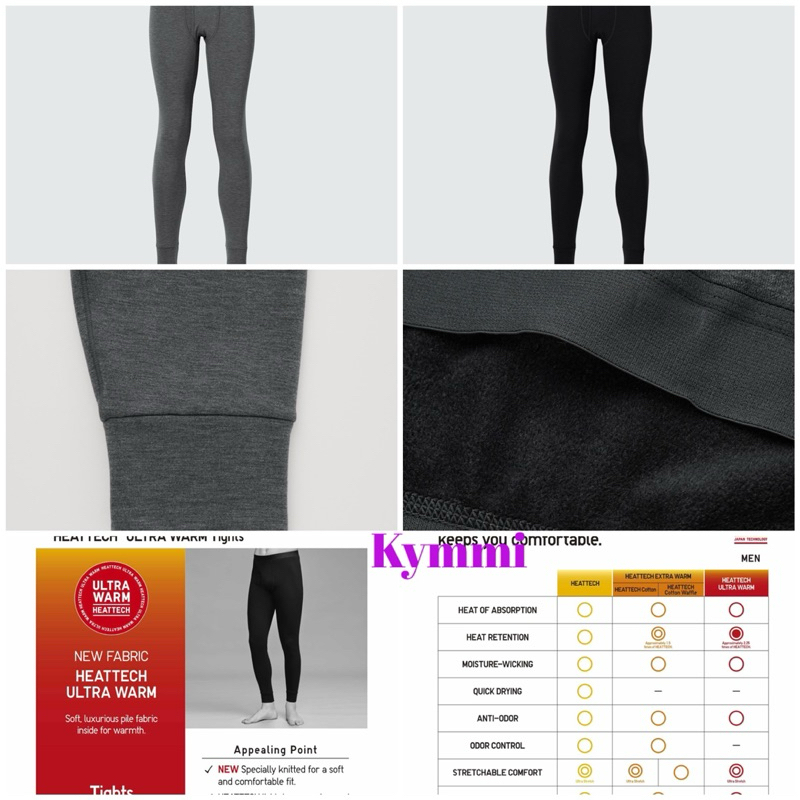 UNIQLO MEN Heattech Legging Ultra Warm