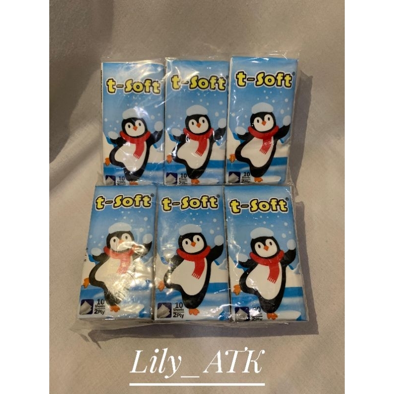 Tissue T-Soft Saku Pocket isi 6