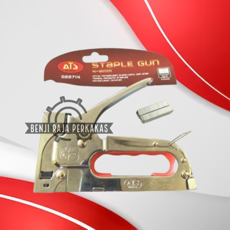 

Staples Tembak Staple Gun Tacker 4-8mm Jok Motor Steples Stepler Tembak 4-8 mm ATS