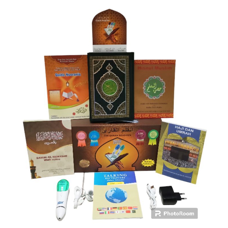

ENMAC Quran Read Pen Digital PQ15 Lengkap Al-Qur'an Terjemah High Quality Original