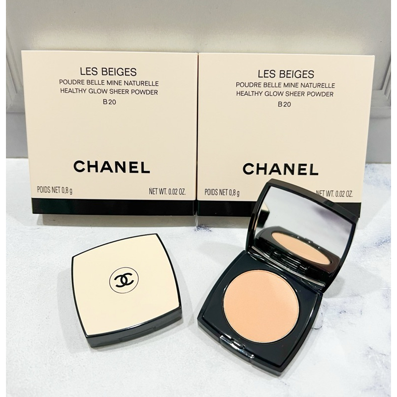 CHANEL MINI Healthy Glow Sheer Powder Bedak Padat Miniature Travelsize