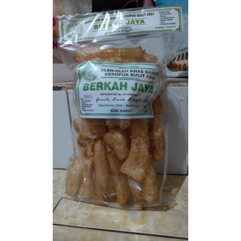 kerupuk kulit kerbau berkah jaya