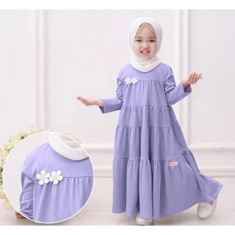 GAMIS ANAK PEREMPUAN & DEWASA GAMIS LEBARAN TERBARU 2024 BAJU MUSLIM ANAK PEREMPUAN BAJU MUSLIM ANAK
