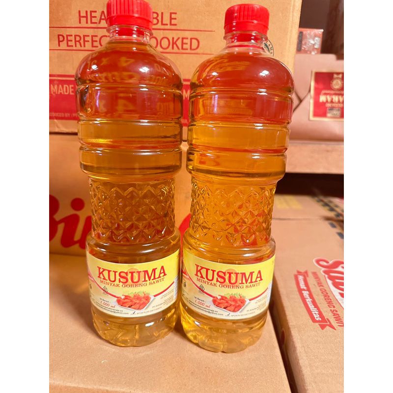 

MINYAK GORENG 1 LITER BOTOL KUSUMA-Fortune Minyak Goreng Reffil