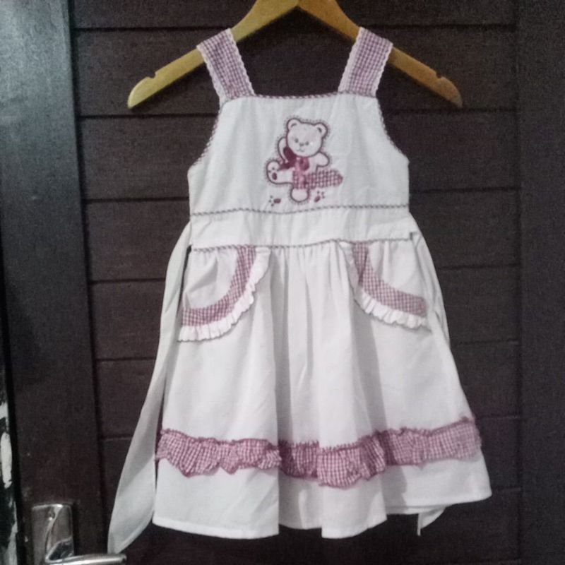 Miss J.D.L dress anak 6-7 THN  preloved like new kode A15