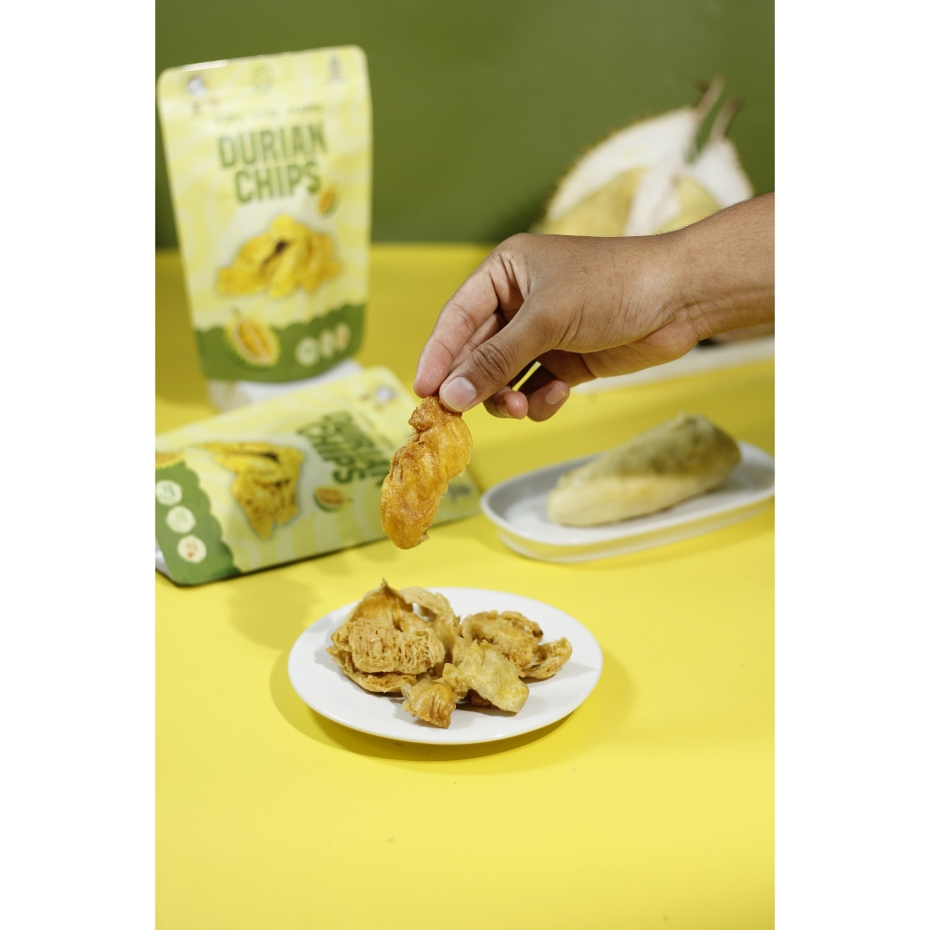 

KERIPIK BUAH DURIAN KEMASAN POUCH NETTO 50 GRAM