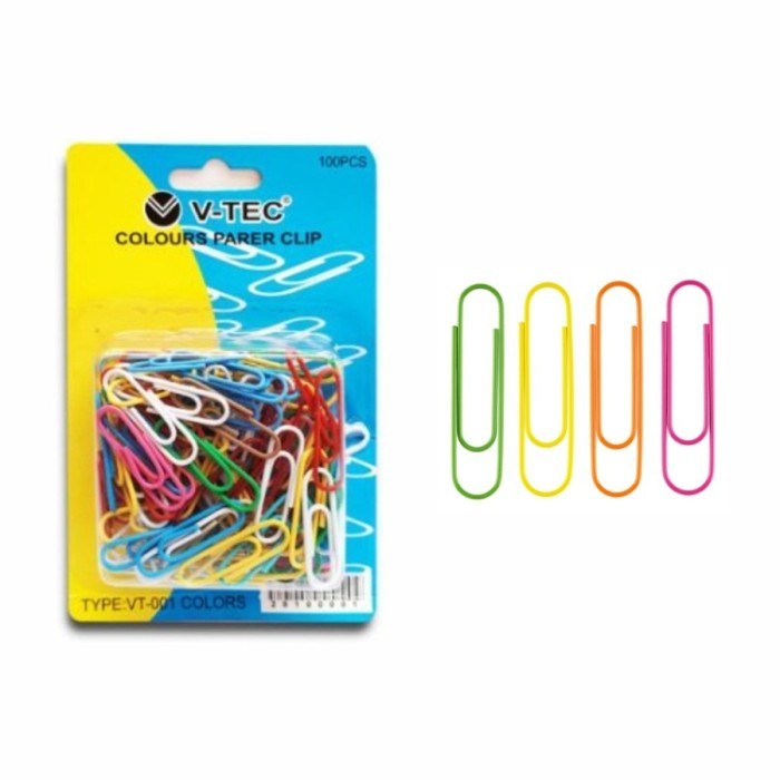 

Paper Clip/Klip Kertas Kecil Besar V-TEC 001 002