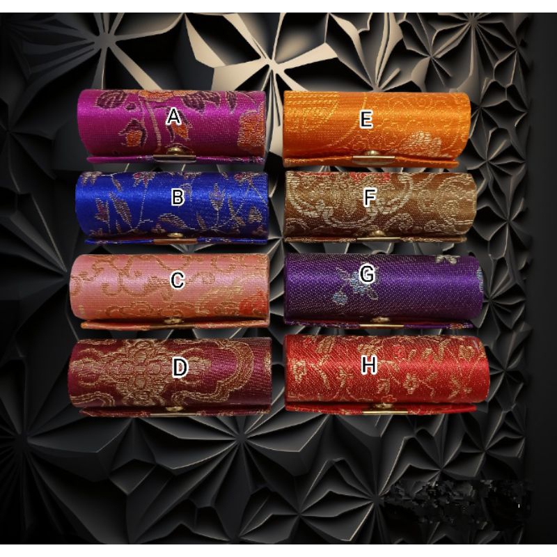 Tempat Lipstik Import / Dompet Lipstik/ Dompet Koin + Cermin Kecil