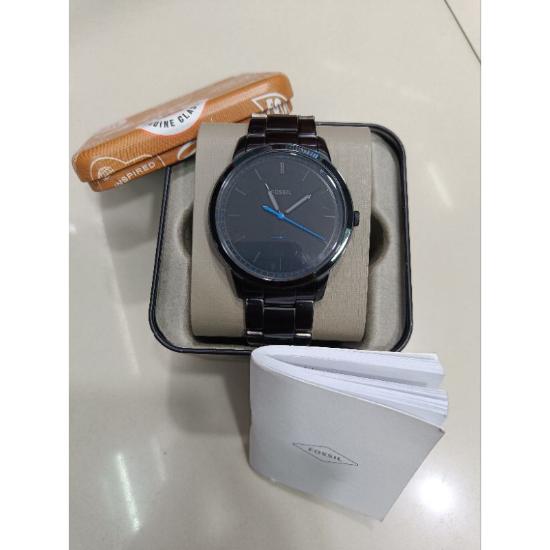 jam pria f0ssil FS5308 original bekas pakai normal semua