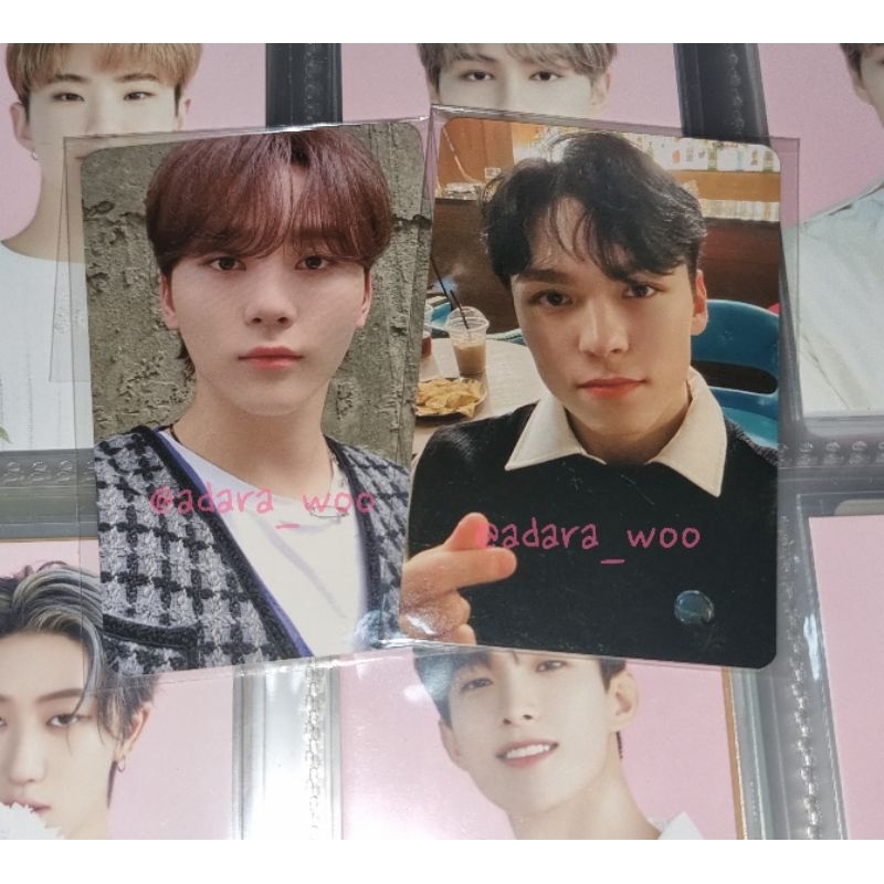 SEVENTEEN BENEFIT PHOTOCARD YES24 - SEMICOLON ALBUM