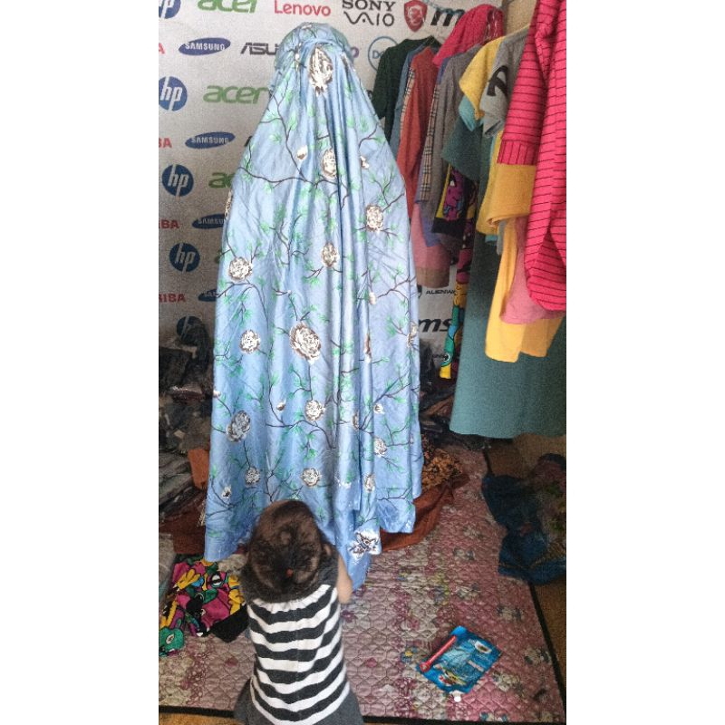 mukena rayon bali jumbo ,/mukena bali