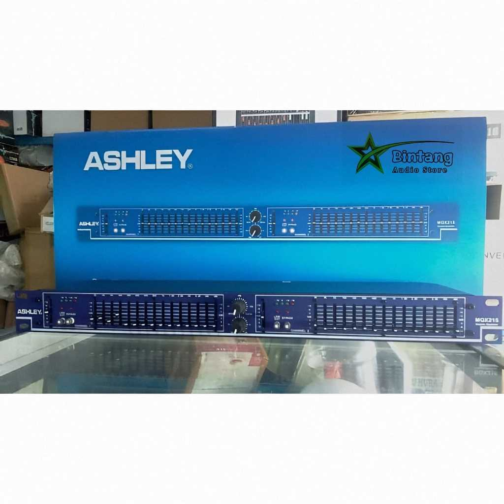 Ekualiser ASHLEY MQX 215 MQX-215 out SUBWOOFER 2X15 Original by ASHLEY