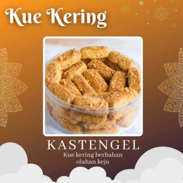 

Kue Kering Kastengels keju kastengel