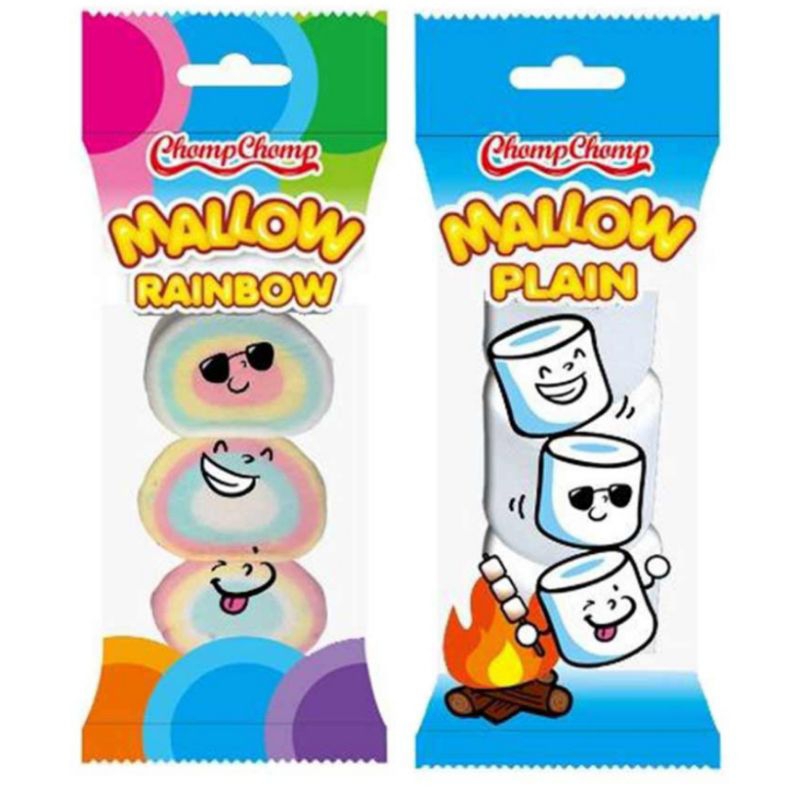 

Chomp Chomp Trio Mallow marshmallow plain rainbow 24g