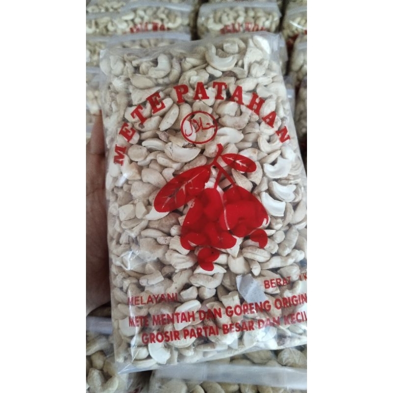 

Kacang Mete patahan LWP Mentah Mete Wonogiri 1kg