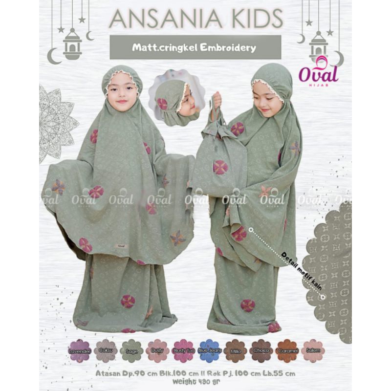 ansania mukena kids cringkel
