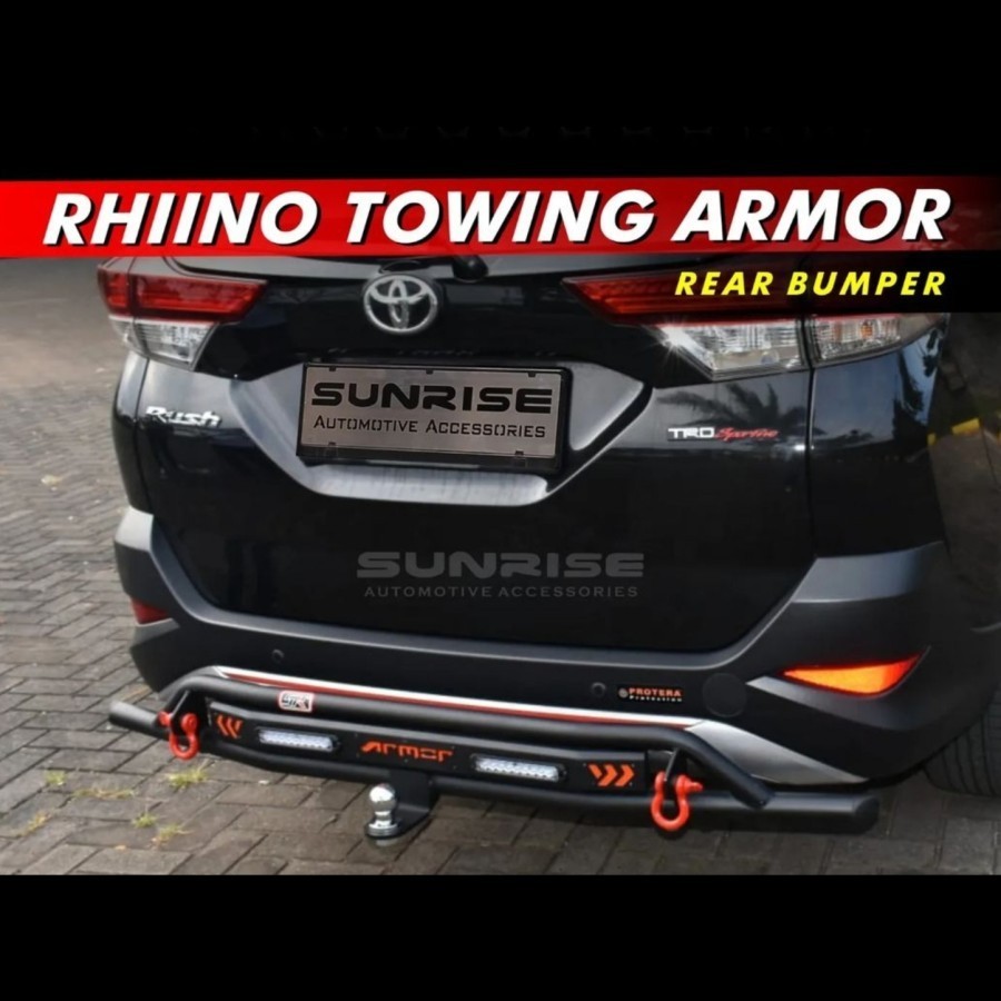 BUMPER RHINO TOWING ARMOR RUSH / TERIOS 2018-2022