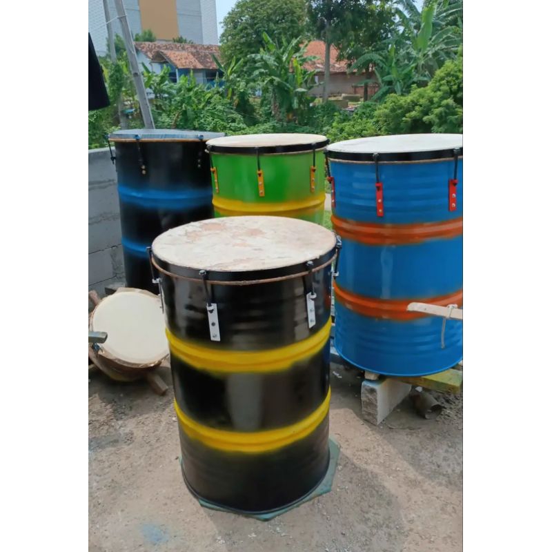 Bedug Drum Kulit Sapi Tebal Diameter 60cm
