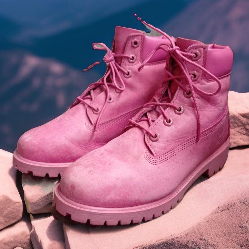Timberland boots ladies size 38 pink