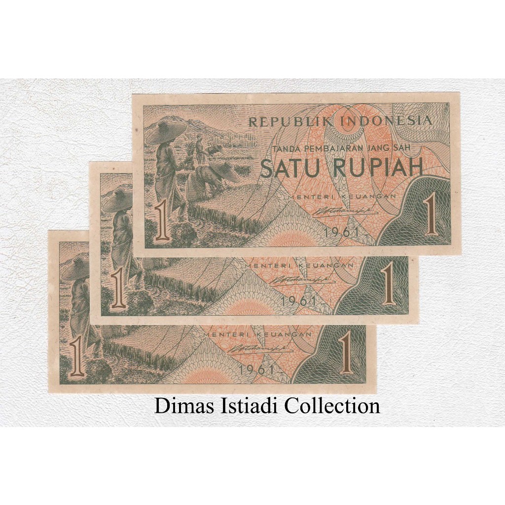 Uang Kuno 1 Rupiah 1961