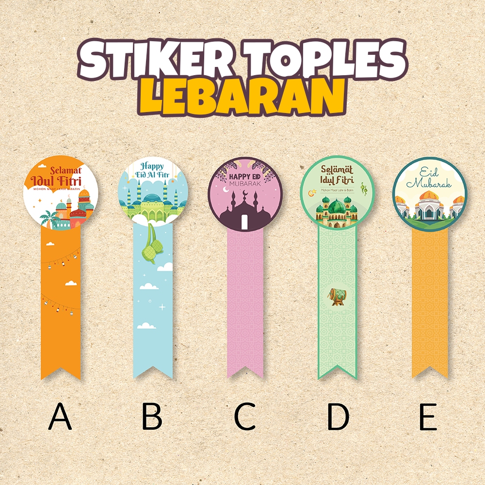 

STIKER TOPLES KUE / STIKER HAMPERS LEBARAN IDUL FITRI