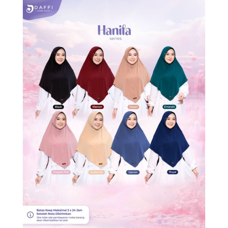 hijab daffi  style haniffa