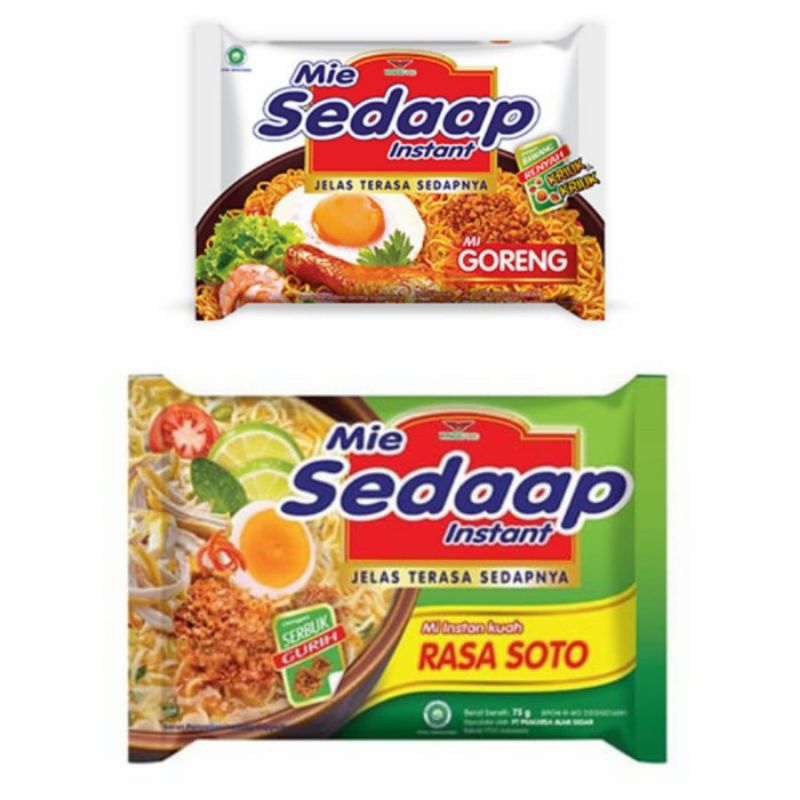 

PAKET MIE SEDAAP isi 10pcs