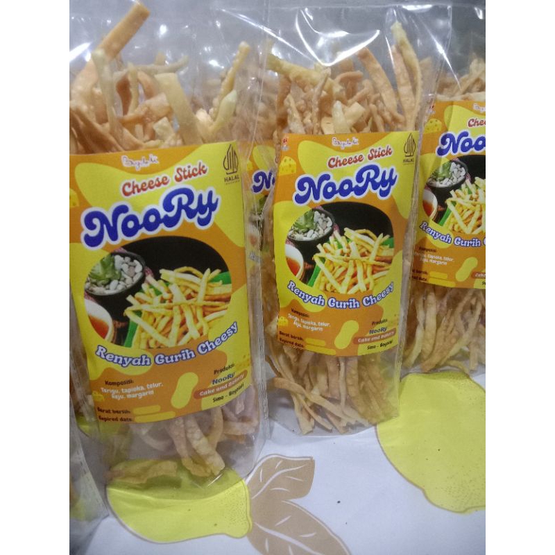 

NooRy Cheese Stick gurih renyah