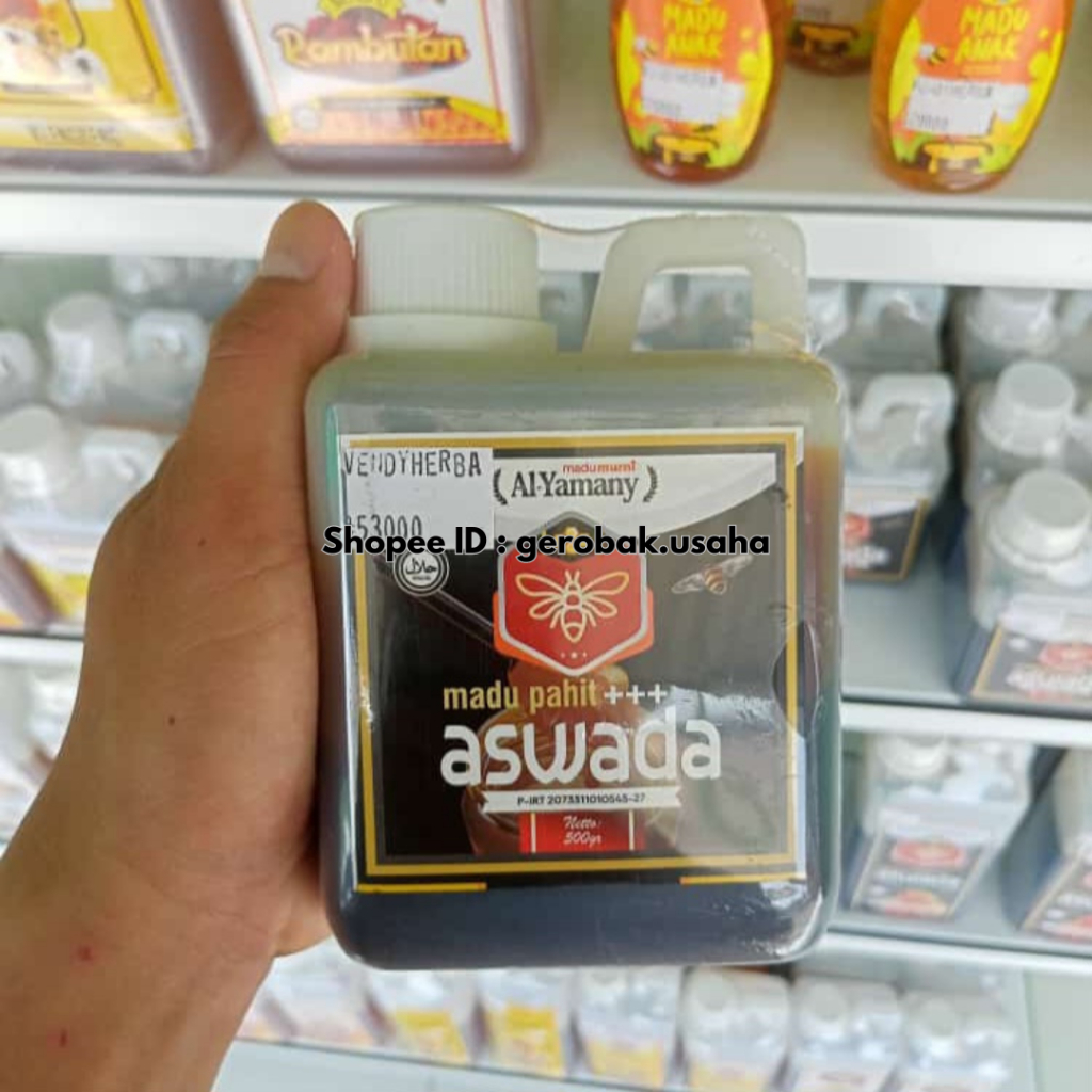 

AL-YAMANY | Madu Pahit Aswada 500ml & 1kg