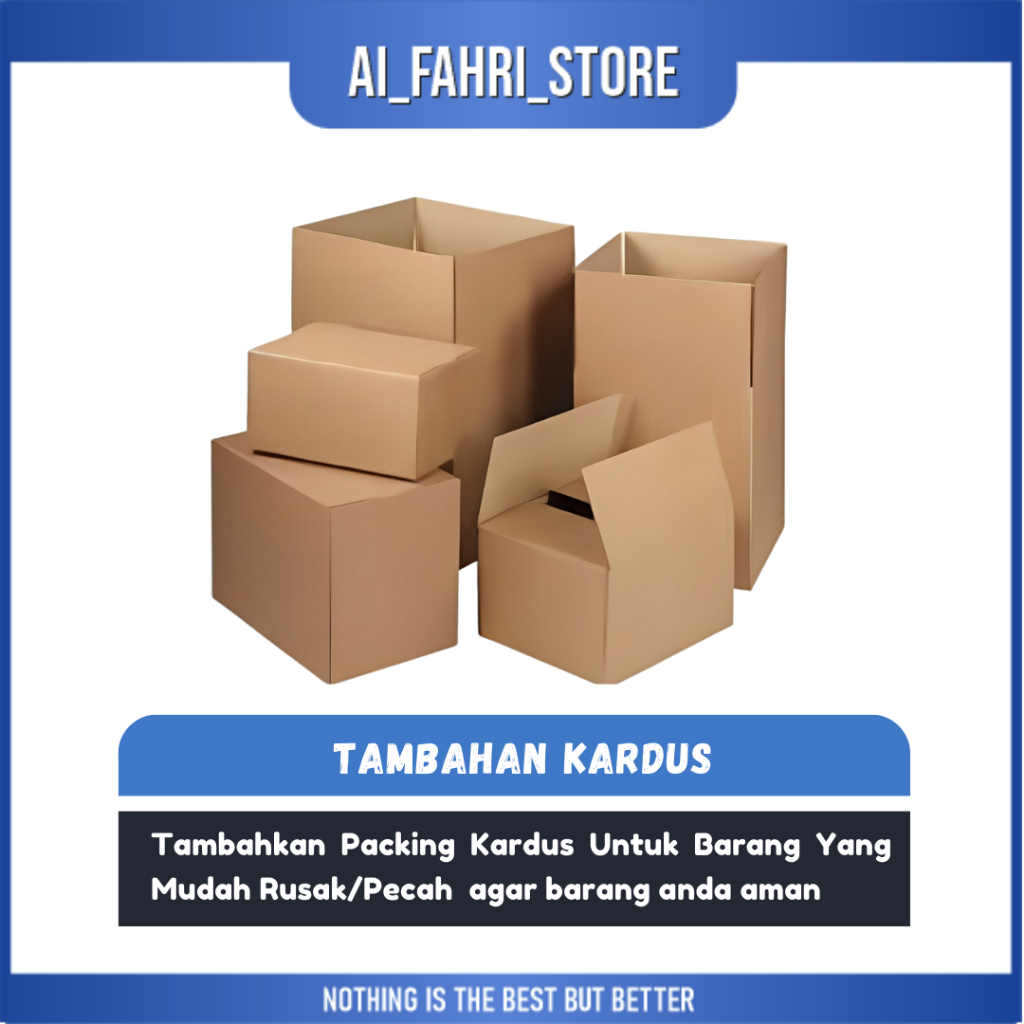 

Tambahan Packing Kardus