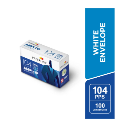 

Paperline Amplop / Envelope Putih Polos 104 PPS - PAK