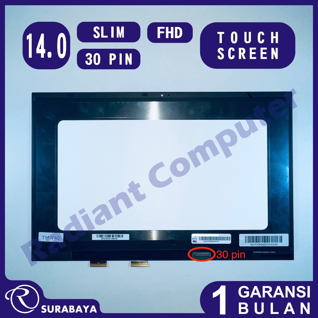 LCD LED Touchscreen Asus Vivobook Flip TM420 TM420I TM420IA TM420U TM420UA