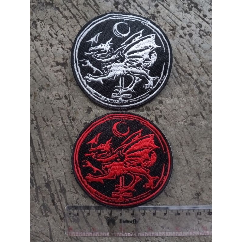 patch bordir/emblem/embroidery cradle of filth logo
