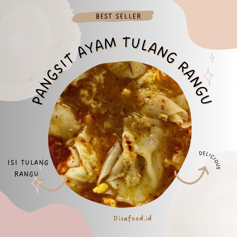 

pangsit ayam tulang rangu