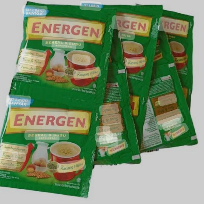 

ENERGEN MINUMAN SUSU & SEREAL ALL VARIAN 1 SACHET