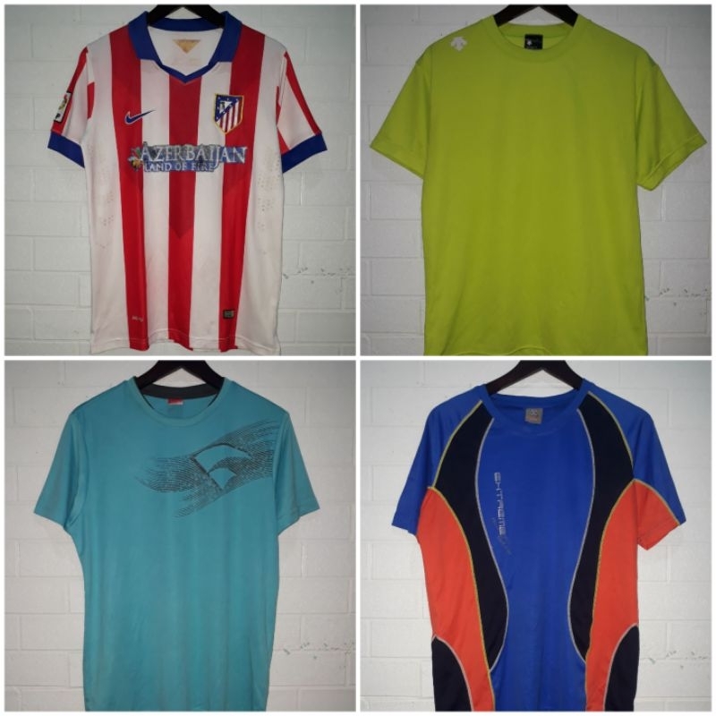 kaos olahraga sport outdooor jersey second thrift