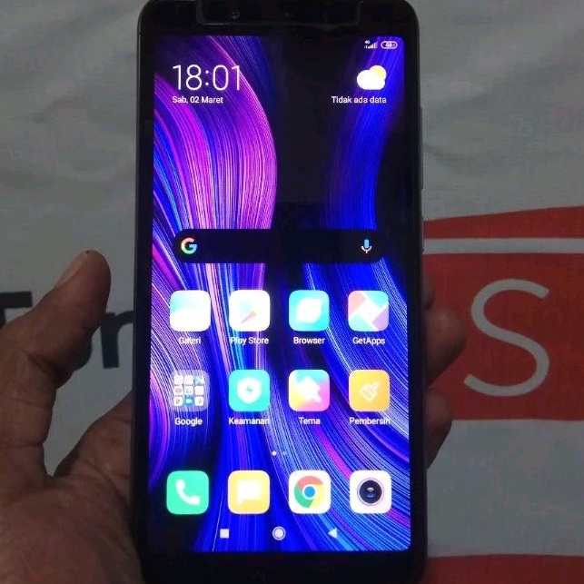 HP SECOND/ BEKAS  NORMAL XIAOMI REDMI 6 RAM 3/32