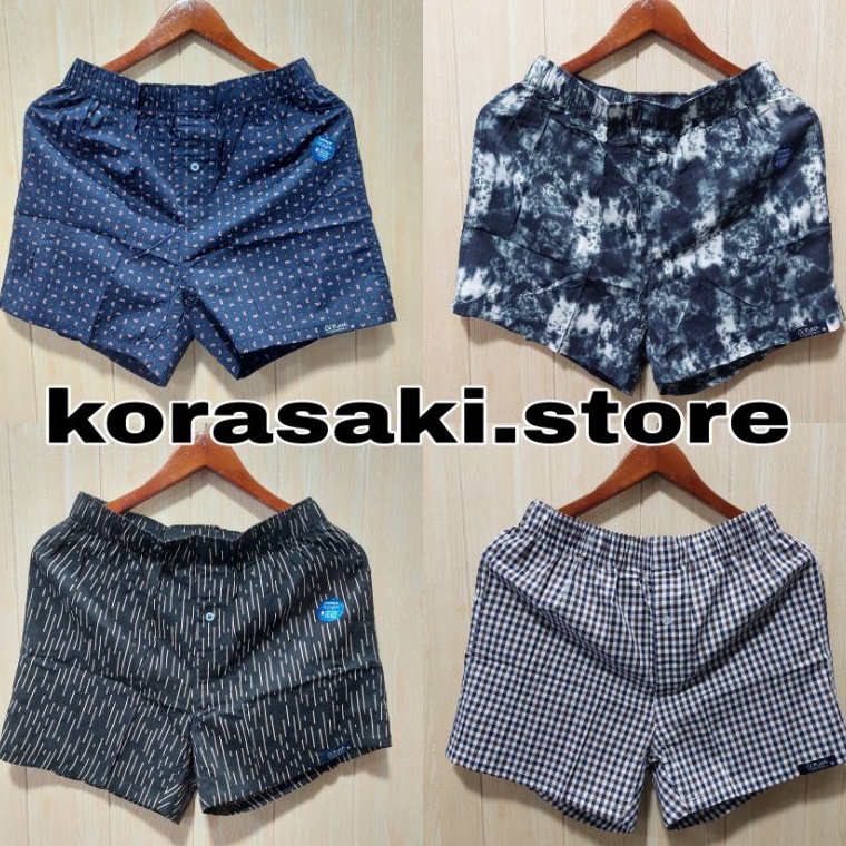 ART U99A Gnath Celana Boxer Pria Wanita Dewasa Bahan Katun Premium Motif Printing