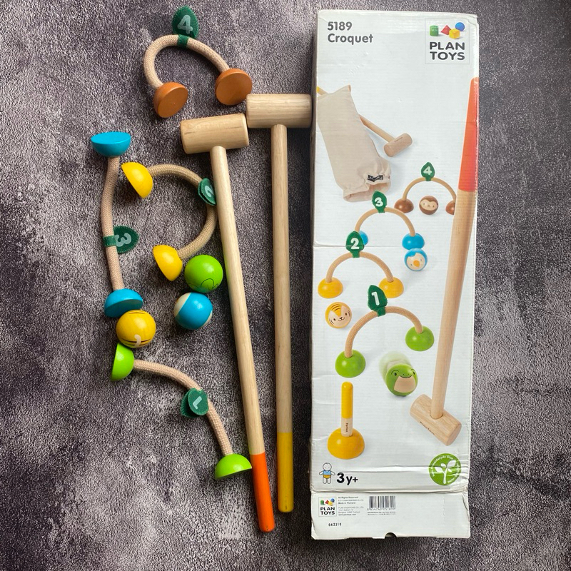 plan toys croquet