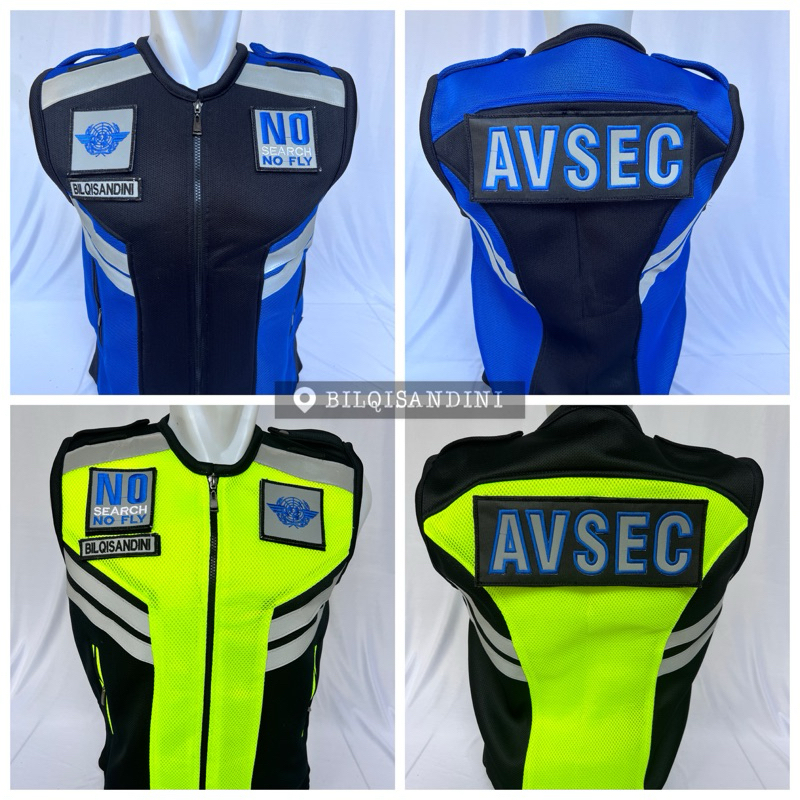 rompi avsec jala tebal/rompi avsec bandara