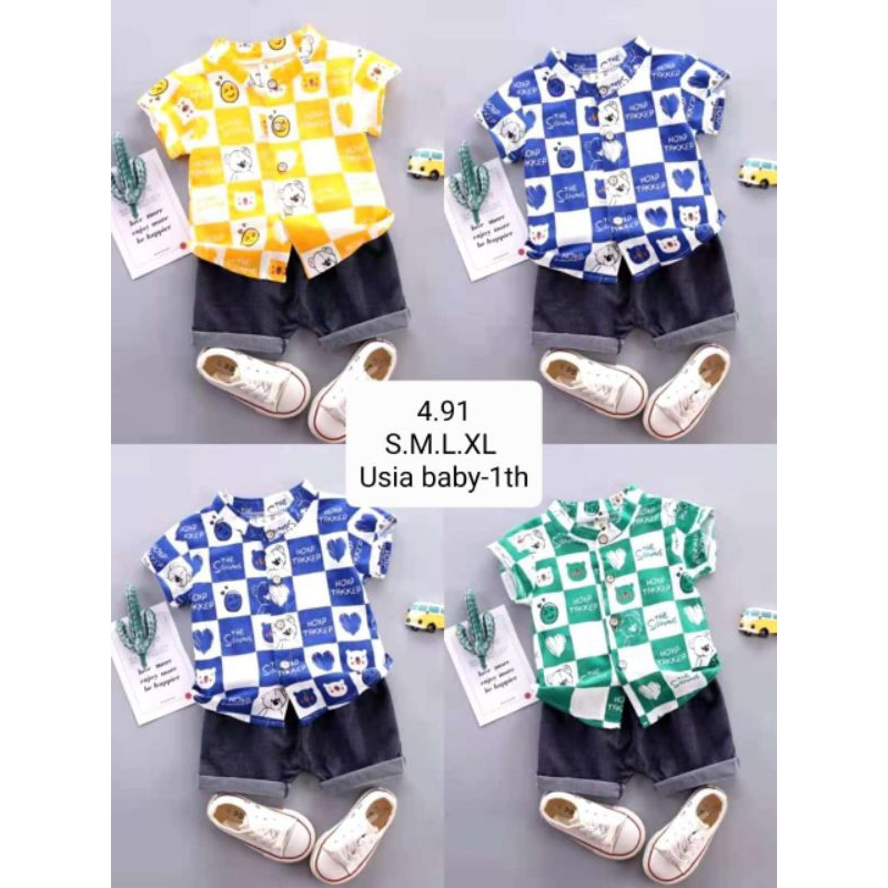 BOHUANA SHISHANG || KEMEJA ANAK TERBARU ✨